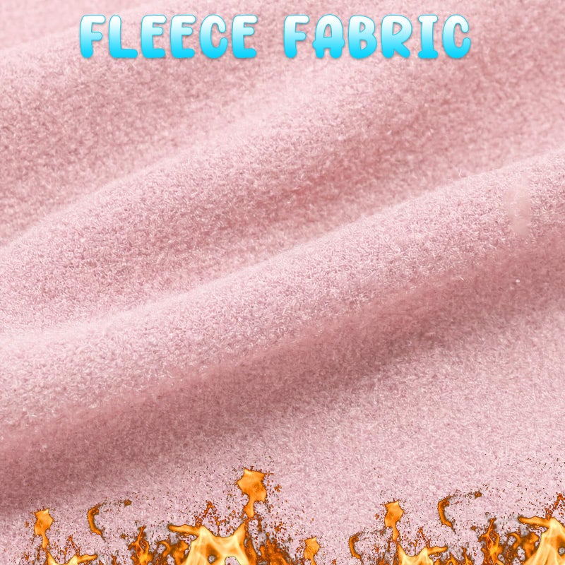 Outrip Breathable Kids Balaclava Ski Mask for Boys Girls - Windproof Fleece Winter Face Mask Cover for Cold Weather (US, Age, 5 Years, 12 Years, Pink) - Image 4