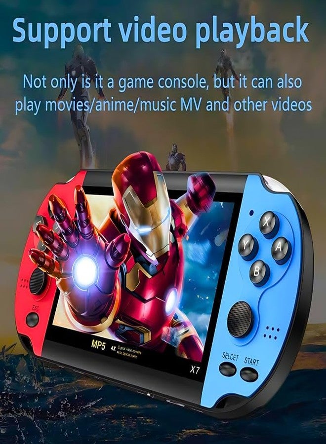 Lapras 𝟏𝟓 𝐘𝐞𝐚𝐫𝐬 𝐖𝐚𝐫𝐫𝐚𝐧𝐭𝐲 Handheld Gaming Console with 5000+ Games, 4.3-Inch HD Display, Dual-Mode Joystick and Button Controls, TV Out Feature and All-in-One Entertainment - Image 4