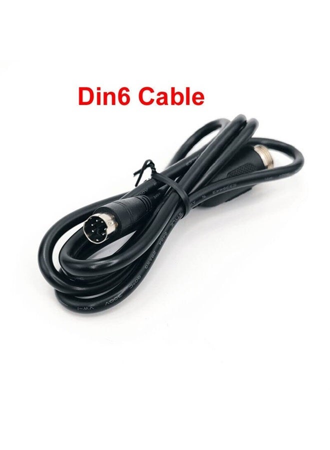 ZLiT Connection Din6 USB Cable Adaptation Fit for Thrustmaster TH8A Cable Hand-Row TSS Handbrake Signal Line (Din6) - Image 2