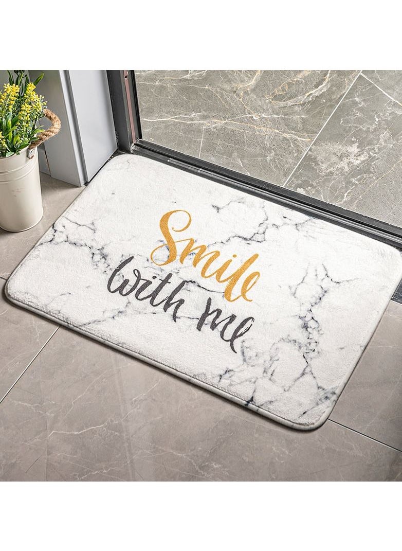 Taiahiro - Nordic entry door mat, bedroom door mat, toilet bathroom anti-slip mat. - Image 1