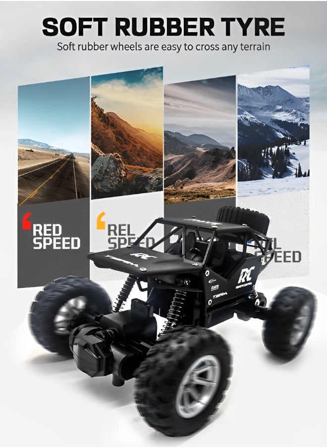 GROIC RC Cars,1:18 Scale Electric Toy All Terrain Remote Control Car, Racing Cars Electric Vehicle,Kids Outdoor Toys Fast Racing Buggy Toy  - Image 3