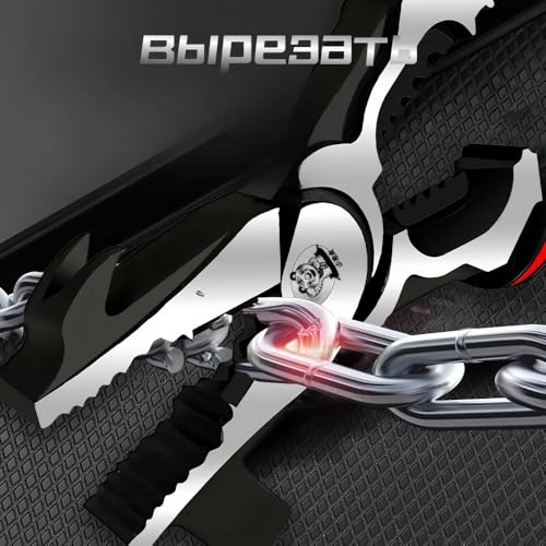 Gopendra Hammer Wire Cutter Spanner Diagonal Pliers Creative Steel Wire Pliers (black, Wire Strippers with hammer) - Image 4