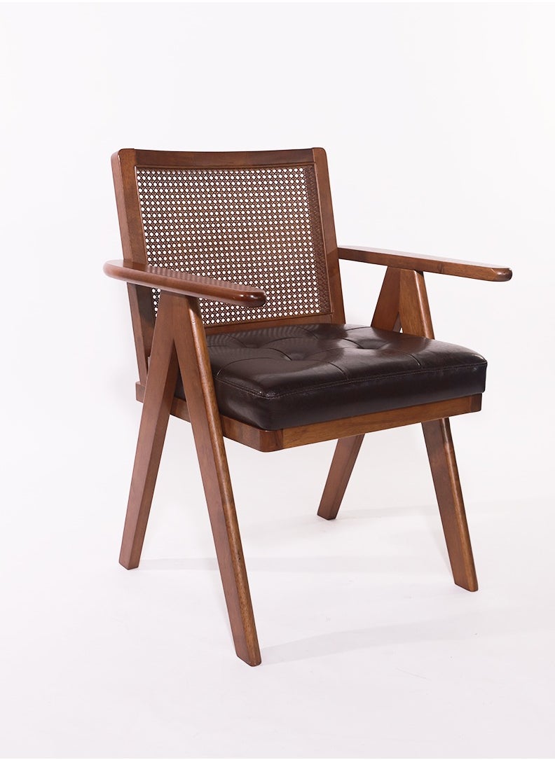 JILPHAR FURNITURE Jilphar Furniture Solid Beech Wood Armchair JP1403  - Image 2