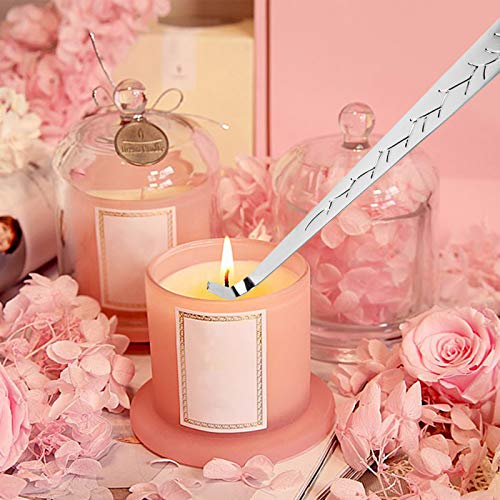 CABAX Candle Wick Dippers,Candle Wick Hook Candle Accessories for Put Out Extinguish Candle Wick, Silver - Image 4