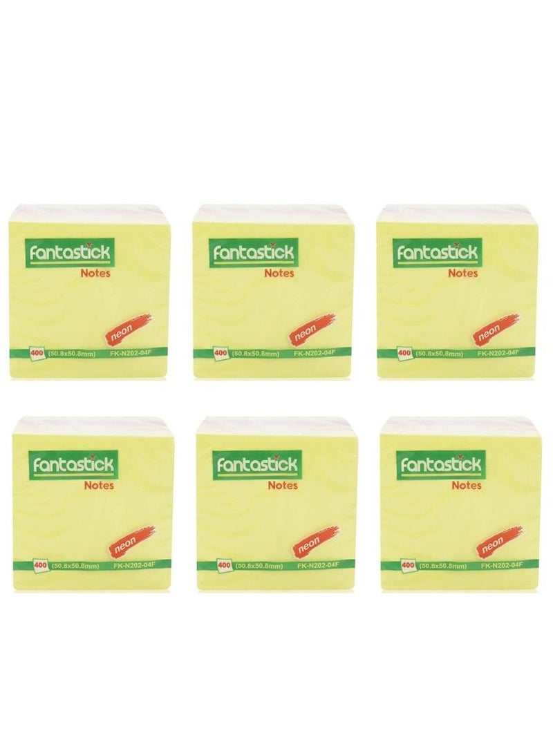 Fantastick 6-Pieces Muticolors Sticky Note Set - Image 1