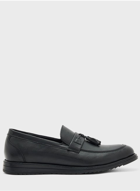 Tassel Detail Casual Slip Ons