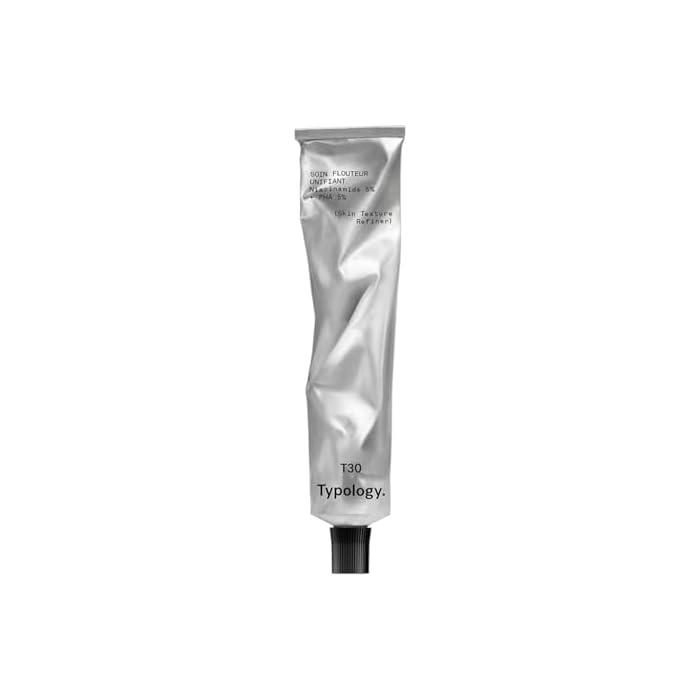 Typology Skin Texture Refiner T30, Niacinamide 5% + PHA 5%, Lightweight Gel, Silicone-Free, for All Skin Types