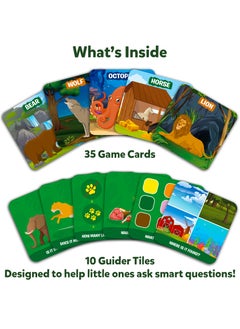Skillmatics Guess in 10 Junior World of Animals, Card Game for Kids, Boys, Girls, and Families Who Love Educational Toys, Travel Friendly, Gifts for Ages 3, 4, 5, 6  - Image 2