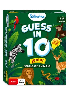 Guess in 10 Junior World of Animals, Card Game for Kids, Boys, Girls, and Families Who Love Educational Toys, Travel Friendly, Gifts for Ages 3, 4, 5, 6 - pzsku/Z9D71D4A7A34234F3A654Z/45/_/1713779506/4cc1f0fd-3e96-4d3c-81c0-4ebd3b40da2b