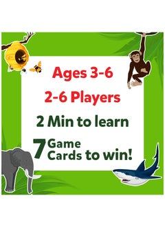 Guess in 10 Junior World of Animals, Card Game for Kids, Boys, Girls, and Families Who Love Educational Toys, Travel Friendly, Gifts for Ages 3, 4, 5, 6 - pzsku/Z9D71D4A7A34234F3A654Z/45/_/1718172158/9937ca6c-de54-4d55-8a97-5b0affa59afb