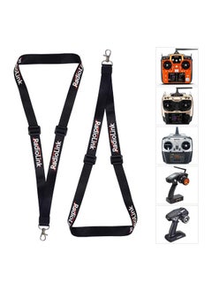 RADIOLINK P Radiolink 2 Pcs Adjustable Strap Lanyard For Universal Rc Transmitter Neck Sling Belt Hook Mount Lanyard For Dji Fpv Controller Accessories, Black, Small  - Image 1