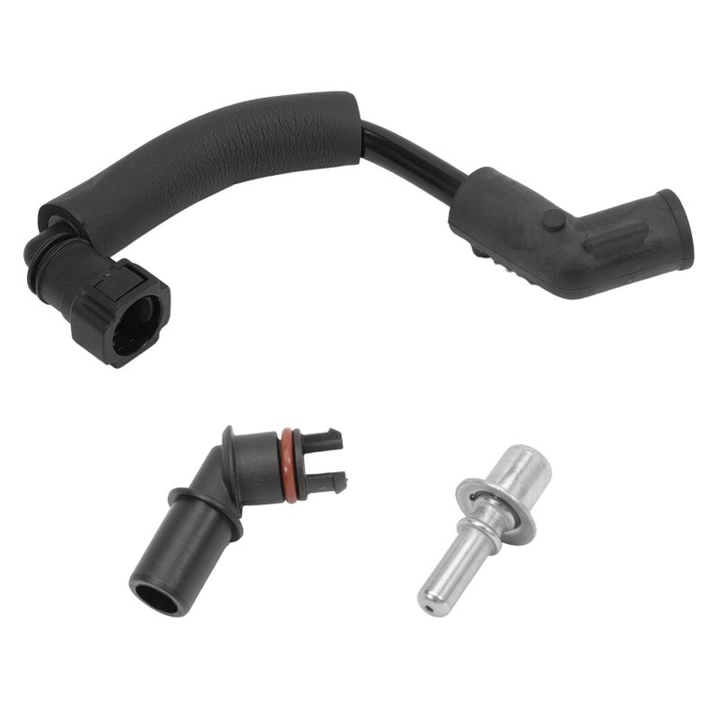 Generic Anlseiod Positive Crankcase Ventilation Valve Tube Hose and PCV Valve Fitting Adapter Connector Right for Acadia Buick Enclave Chevrolet Traverse 2009-2011 Replaces#12614338 12630279 12578316  - Image 1