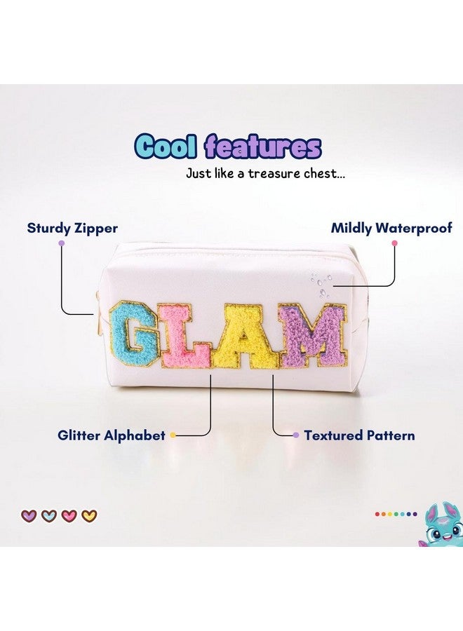 Tinker Squad Makeup Cute Pouch for Girls Kids Travelling Pouch | Kids Travel Essentials Cosmetic Pouch for Women | Make Up Organizer Stylish Pouches for Girls Women | Cosmetic Make Up Pouch for Girls - Image 5