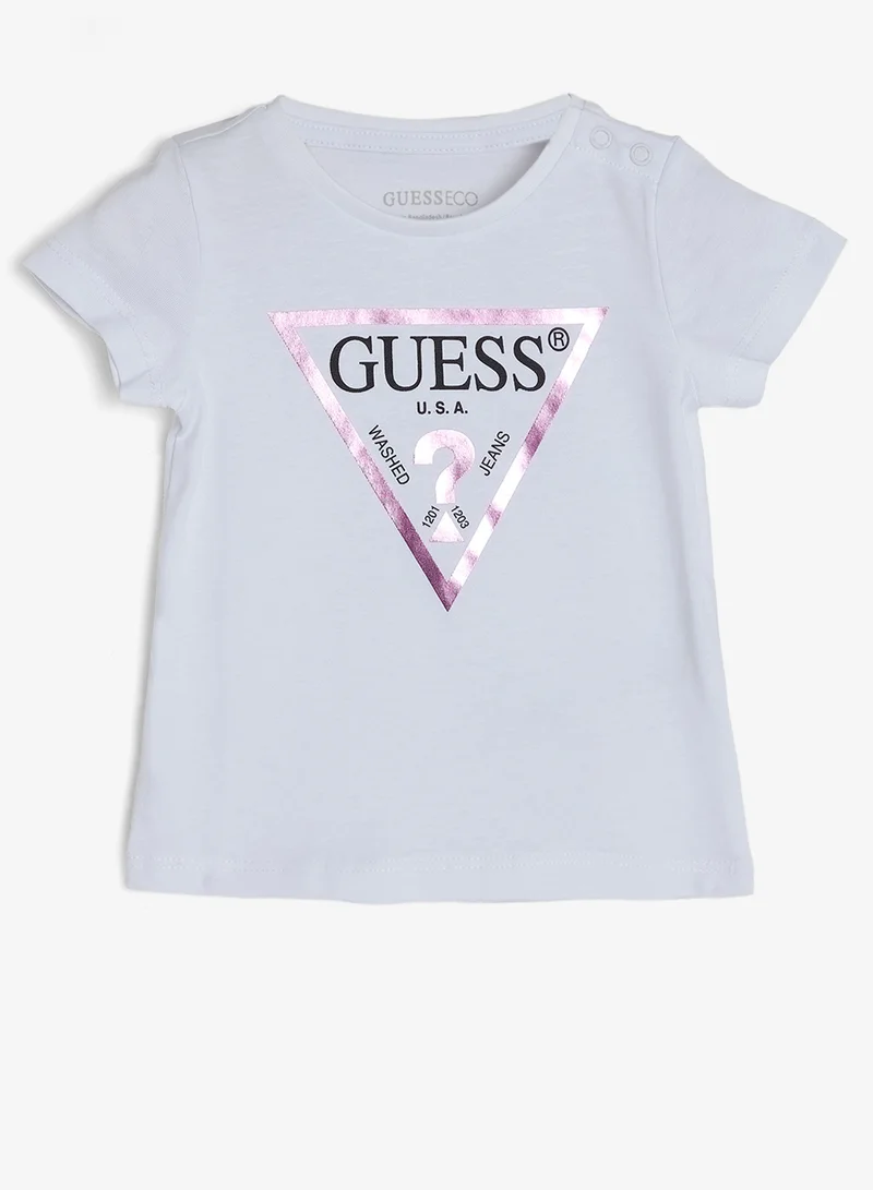 GUESS Infant Graphic Crew Neck T-Shirt
