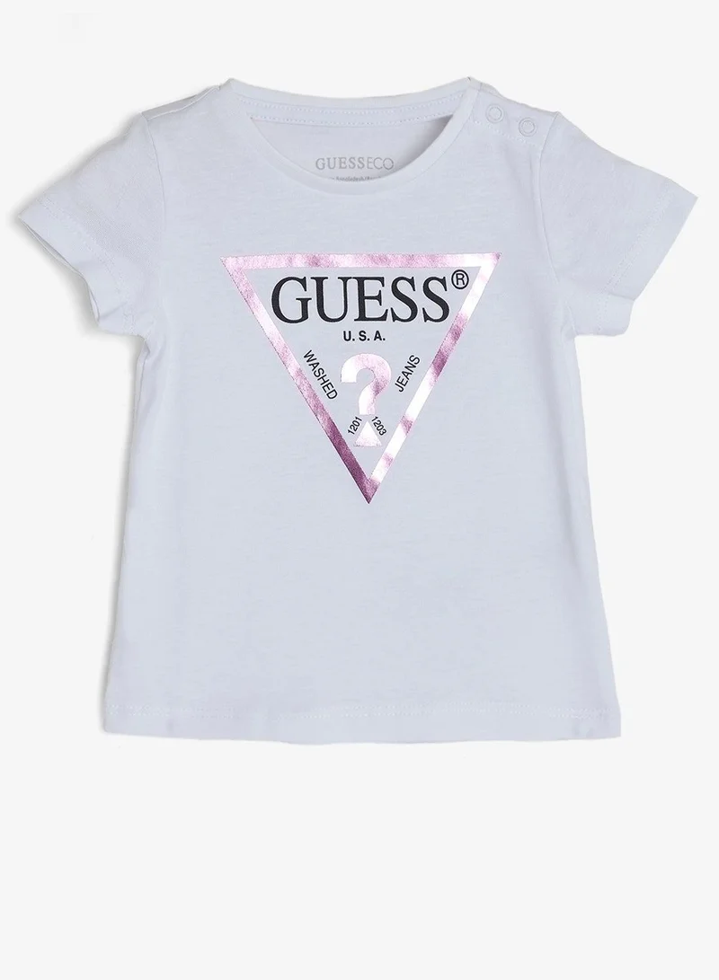 GUESS Infant Graphic Crew Neck T-Shirt