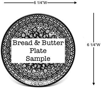 Polish Pottery Gallery Polish Pottery Plate  Bread  Butter 6 14  Kiwi - Image 2