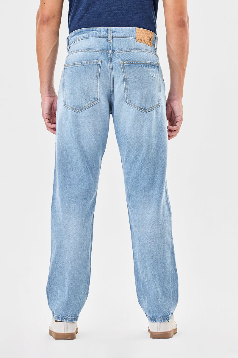 SNITCH Relaxed Fit Distressed Jeans - Image 4