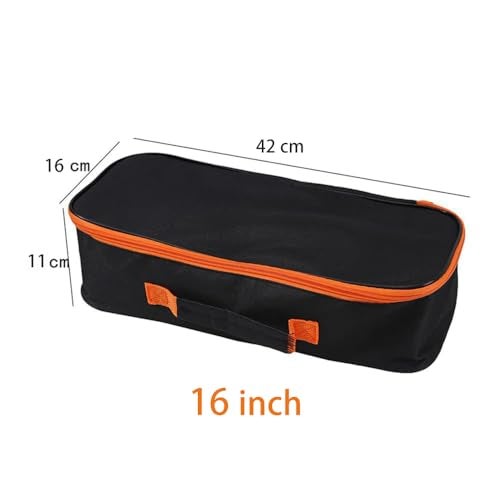 Kudriod Open Top Tool ToteWide Mouth Open Power Hand Tools Bags Organizer for Men Women 16 Inch - Image 3