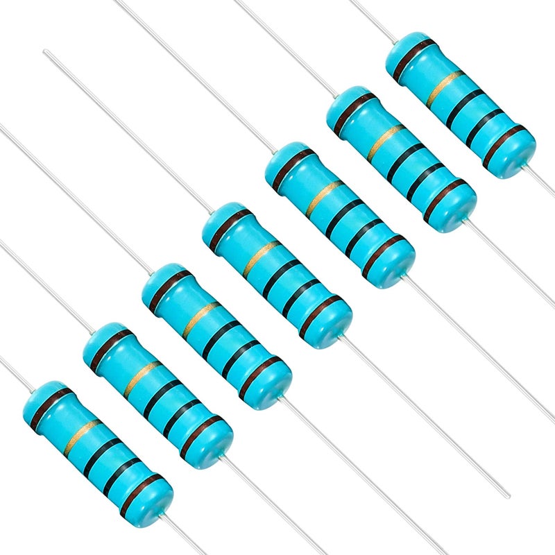 CHANZON 30pcs 2W 10 Ω ohm Metal Film Fixed Resistor 0.01 ±1% Tolerance 10R MF Through Hole Resistors Current Limiting Rohs Certificated - Image 1