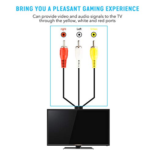 Xahpower 6Ft AV Cable for PS2 PS1 PS3, AV to RCA Composite Audio Video TV Cord Compatible with Playstation 1 2 3 - Image 4