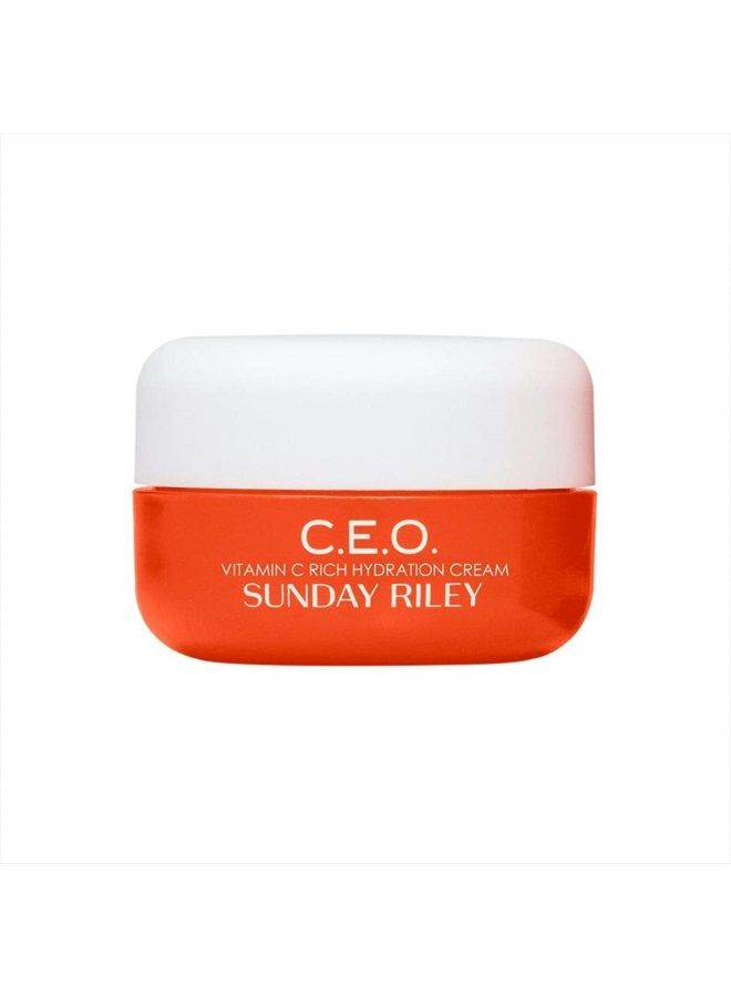 Sunday Riley C.E.O. Vitamin C Rich Hydration Cream Face Moisturizer - Image 1