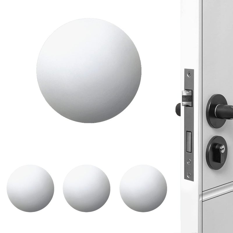 XoYoZo Door Stoppers Wall Protector Buffer Guard Doorknob Door Handle Bumper Self Adhesive Silencer Soft Rubber Crash Pad for Home Office - Image 1