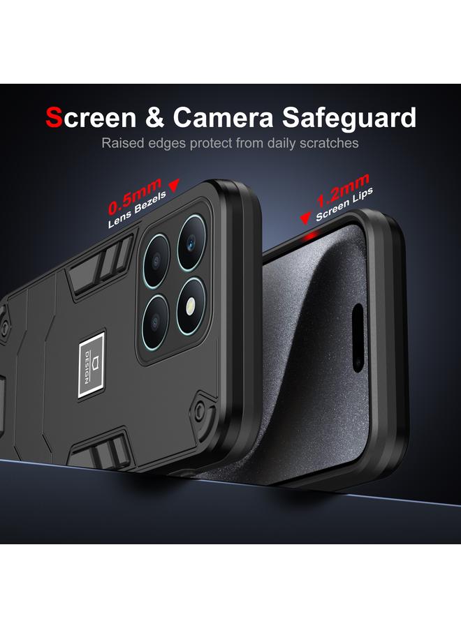 S-TOP Case For Honor X6a 2 in 1 Shockproof Phone Case - Image 2