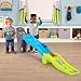 Simplay3 Fast Track Downhill Raceway Dual Racetrack for Kids Cars for Toddlers 2 Toy Race Cars Included Made in USA - Image 4
