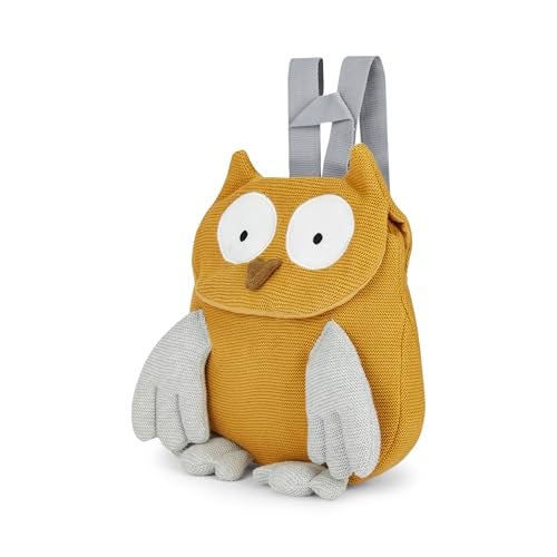 haus & kinder Knitted Small Bag for Unisex - Set of 1| Cute Gifts for Girls & Boys | Birthday Gifts for Girls | Gifts for Children | Cute Baby Bag for Kids | 26x24 CM, Corn Silk - Image 2