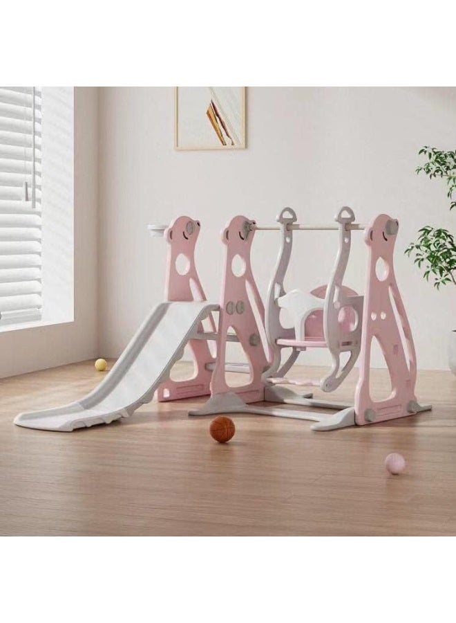 Rainbow Toys RBW TOYS Two Steps Slides for kids, Baby Joy Slide, First Slide Plastic Play Slide Climber - Image 1