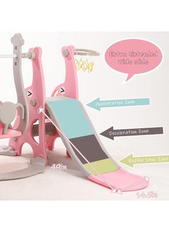 Rainbow Toys ألعاب RBW منزلقات ذات خطوتين للأطفال، منزلق Baby Joy، منزلق بلاستيكي للعب والتسلق من First Slide  - Image 4