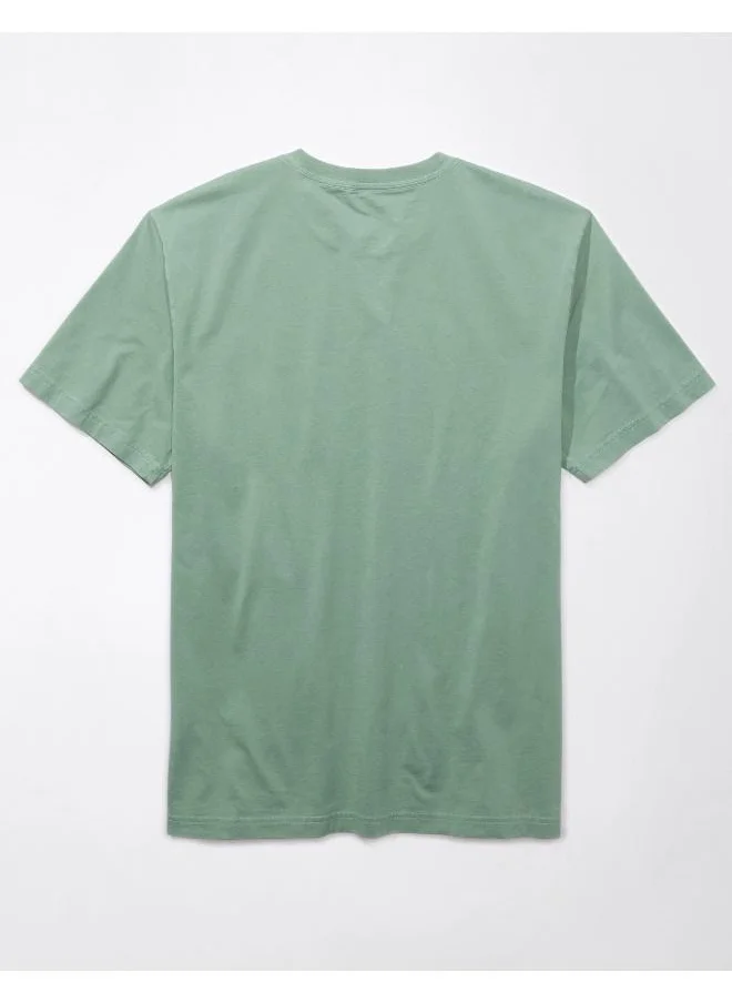 امريكان ايجل Graphic Logo Crew Neck T-Shirt