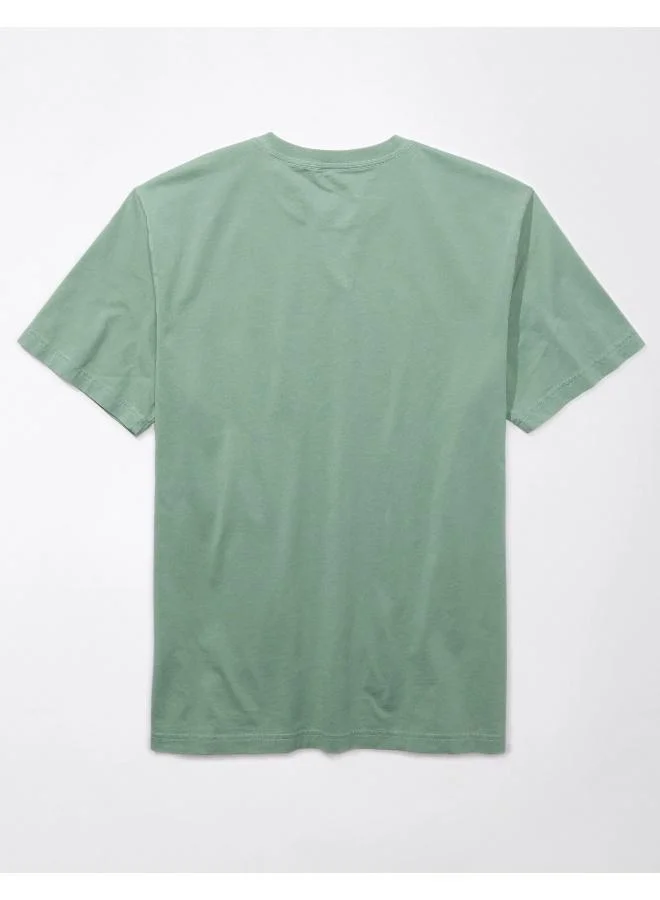 امريكان ايجل Graphic Logo Crew Neck T-Shirt