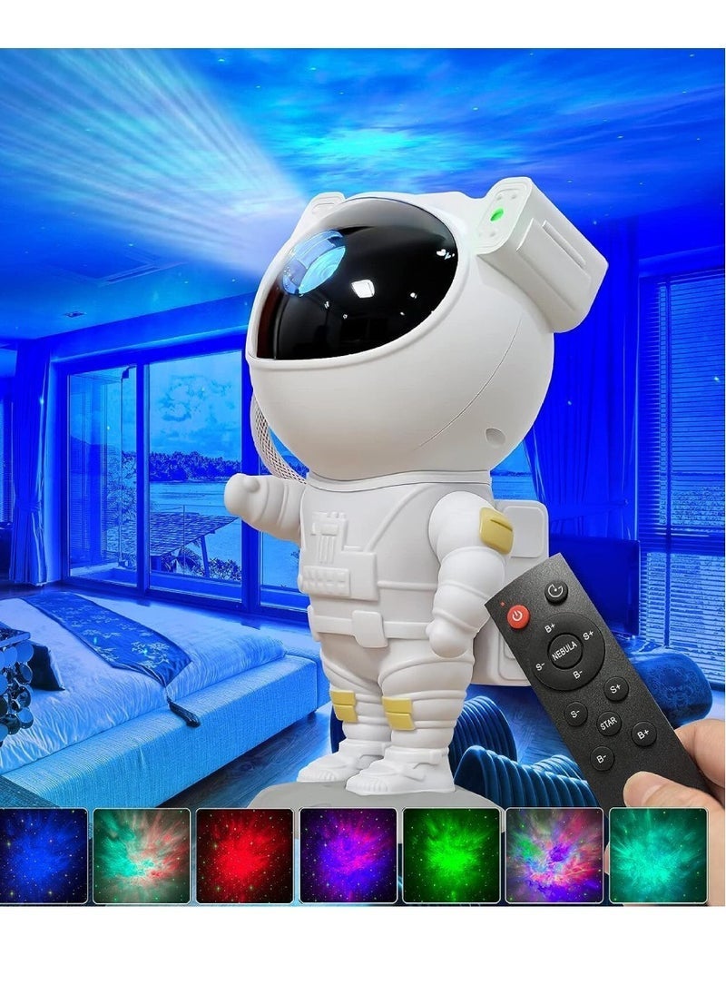 ELTRAZONE Astronaut Galaxy Projector with Timer & Remote Control USB Powered Spaceman Projector Lamp 360° Adjustable Astronaut Starry Night Light Projector For Room Decoration - Image 5