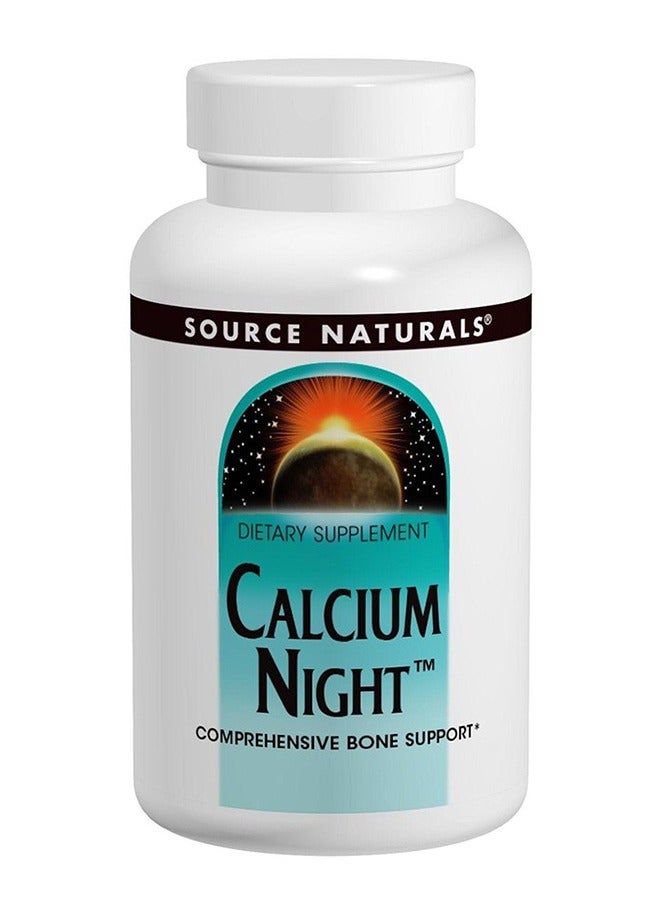 سورس ناتشورالز كالسيوم نايت، 60 قرص