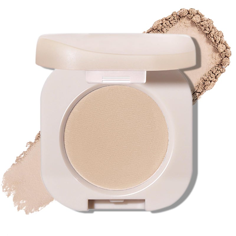 Jutqut Single Nude Beige Brown Matte Eyeshadow Palette, Ultra-fine Smooth Powder, High Pigment, Long Lasting, Intense Color, Lightweight Blendable Formula, Daily Korean Eyes Makeup, Milk Tea - Image 1