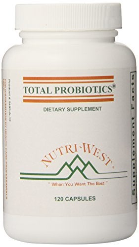 Nutri-West nutriwest Total Probiotics 120 Capsules 24 Ounce - Image 2