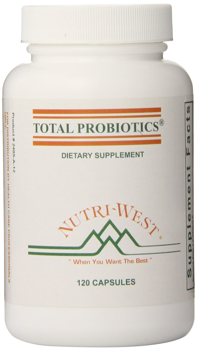 Nutri-West nutriwest Total Probiotics 120 Capsules 24 Ounce - Image 3