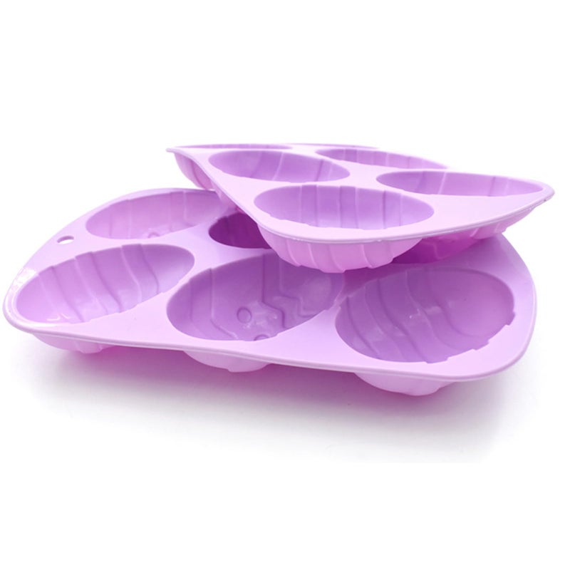 WINBOB Easter Silicone Egg Chocolate Molds, 2 Pieces, Egg Candy Mold for Ice Cube, Soap, Resin, Cake Baking - Image 3