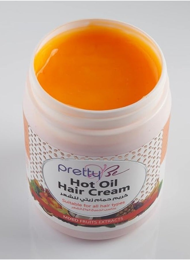 Pretty Be Hot Oil Hair Cream With Mixed Fruits Extracts 1000 ML  - Image 5