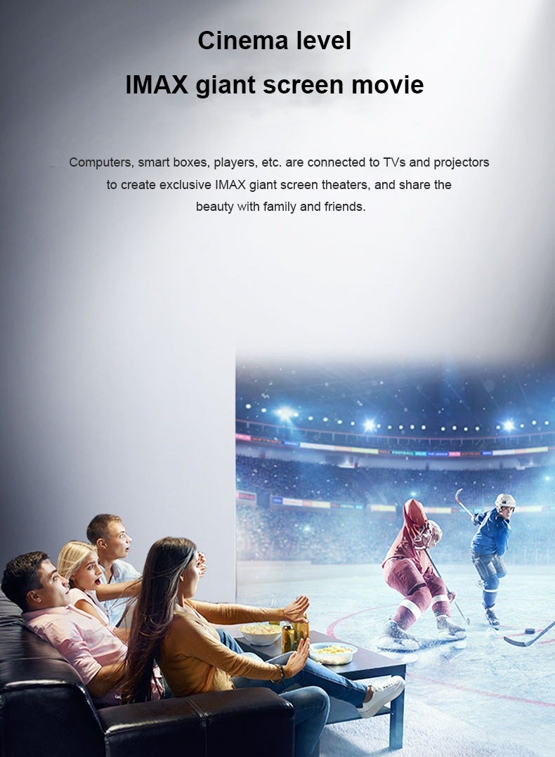 DTECH 25 Meter 8K HDMI 2.1 Fiber Optic Cable – 8K@60Hz, 4K@120Hz, 2K@144Hz, 48Gbps Ultra High Speed, HDR10+, Dolby Vision, eARC, HDCP 2.3 – Compatible with PS5, Xbox Series X, RTX 3080/3090, Projectors & 8K TVs. DT-HF8025 - Image 5