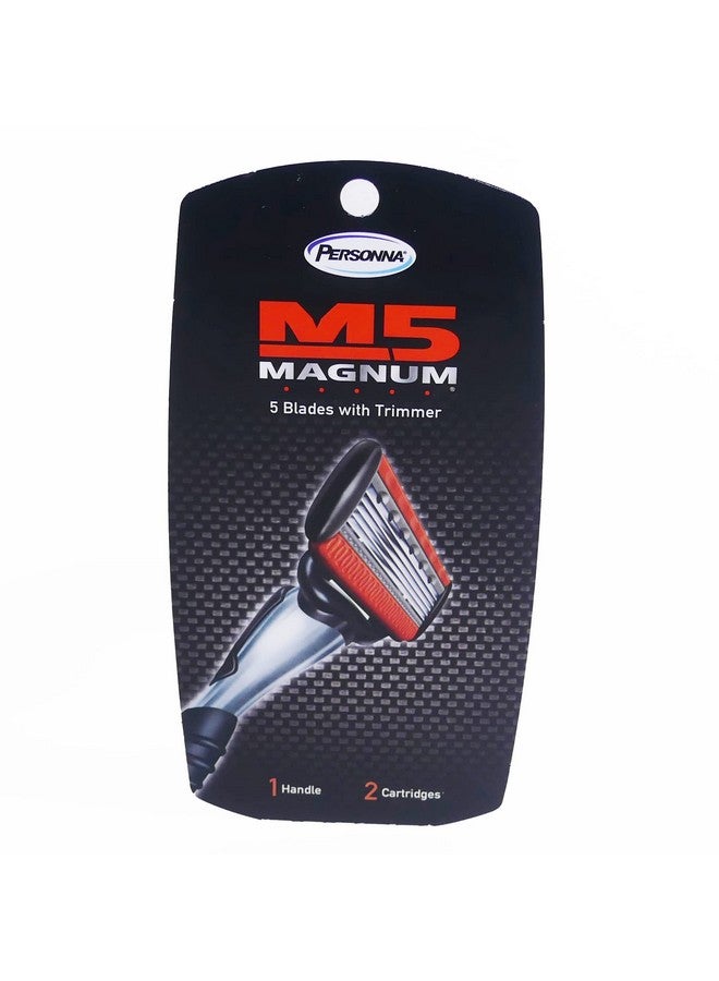 Personna مقبض نظام إرسونا M5 ماغنوم مع صينية و 2 خرطوشة تعبئة برتقالية - Image 2