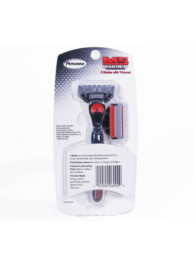 Personna مقبض نظام إرسونا M5 ماغنوم مع صينية و 2 خرطوشة تعبئة برتقالية - Image 3