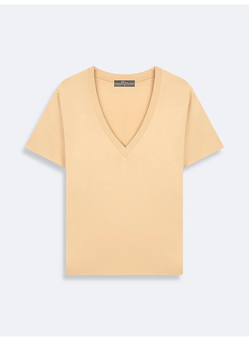 ال تي بي Beige T-Shirt