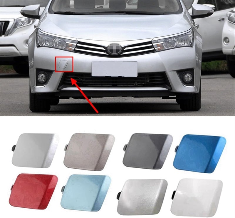 QASULER Front Bumper Tow Hook Cover for Toyota Corolla - Image 3