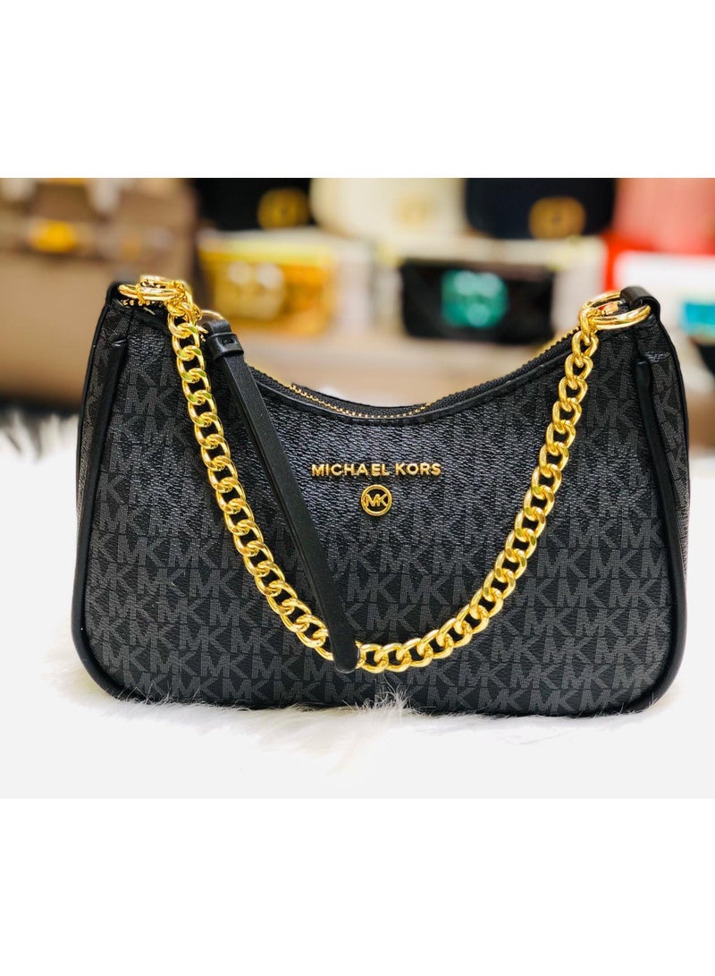 MK حقيبة كتف مايكل كورس مع سحر القمر مع صندوق أصلي وغطاء غبار
