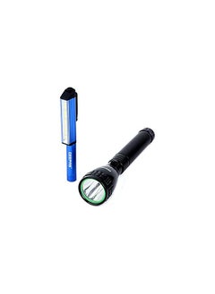 GEEPAS Geepas Waterproof Led Flashlight With Rechargeable Battery - Gfl4647, Black  - Image 3