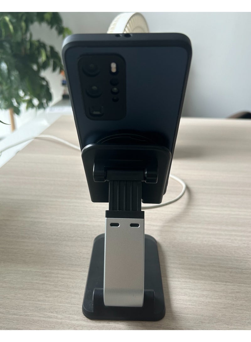 Foldable Desktop Phone Stand Black - Image 5