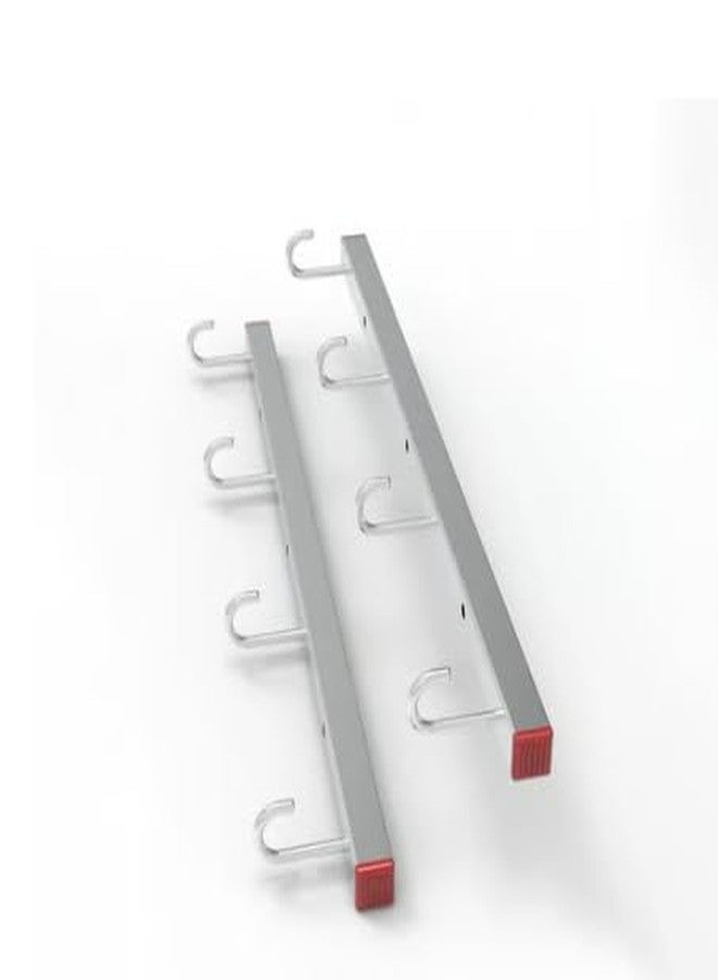 Drumstone (𝟭𝟬 𝗬𝗲𝗮𝗿𝘀 𝗪𝗮𝗿𝗿𝗮𝗻𝘁𝘆 SS Hanger for Balcony Drying – Heavy Duty Stainless Steel Space Saver Rack – 𝐆𝐢𝐟𝐭 𝐟𝐨𝐫 𝐘𝐞𝐚𝐫-𝐄𝐧𝐝 & 𝐀𝐥𝐥 𝐎𝐜𝐜𝐚𝐬𝐢𝐨𝐧𝐬 - Image 2