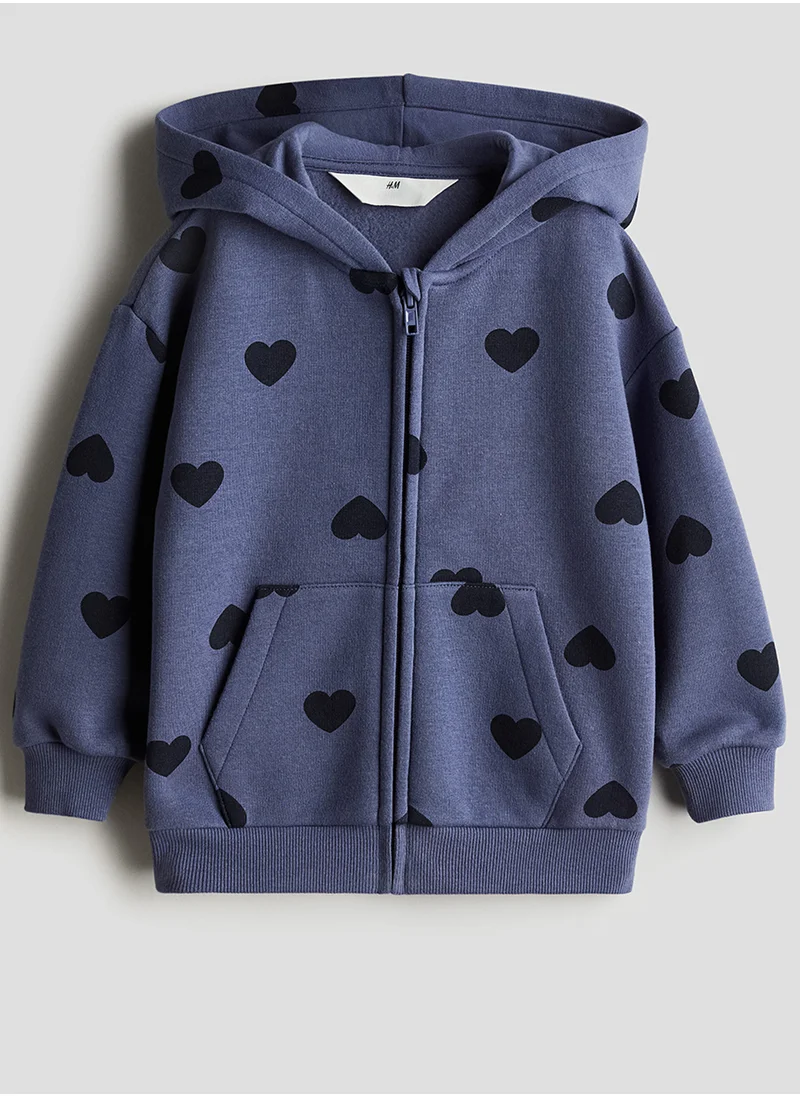 اتش اند ام Zip-Through Hoodie